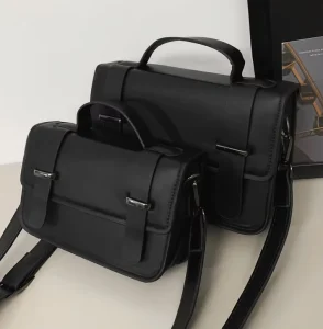 Fashion Portable Daily Casual Men’s Vintage British Style Crossbody Messenger Bag OEM ODM Custom Logo Shoulder Bag