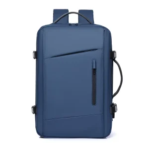 Fashion Quality Men’s Bag Business Commuting Large Capacity Computer Bag Light Wear Resistant Water Repellent Backpack