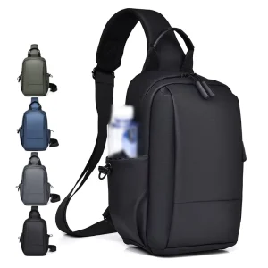 Fashion Shoulder Bag Casual Shoulder Messenger Bag Light Waterproof Men’s Chest Bag