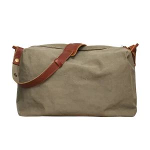 Fashion Simple Canvas Satchel Casual Literary Retro Shoulder Men’s Slanting Cross Bag Women Messenger Bag Men Travel Weekend Bag