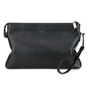 Fashion Simple Casual Tote Waterproof Luxury Leather Mini Bag Large Capacity Card Holder Wallet Men’s Handbag With Tote for Men