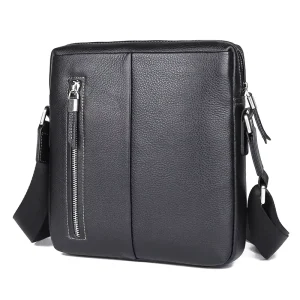 Fashion Travel Genuine Leather Crossbody Bags for Men Messenger Bag Leather Designer Men’s Shoulder Bags Male Handbag
