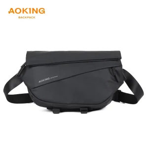 Fashion Travel Letter Chest Bags Unisex Large Capacity Waterproof Polyester Zipper Pillow Shape Shoulder Crossbody