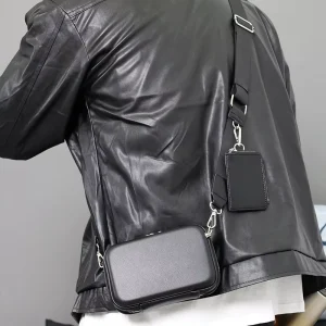 Fashion Trend Messenger Bag Outdoor Portable Anti theft Waterproof Shoulder Bag for Men