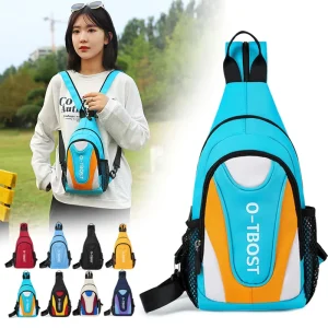 Fashion Waterproof Backpack Chest Bag Shoulder Crossbody Sling Bag Outdoor Travel Mountaineering Cycling Backpack