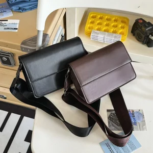 Fashion Waterproof Durable Men Shoulder Messenger Bag Crossbody Bag for Work Shopping Campus Daily Life