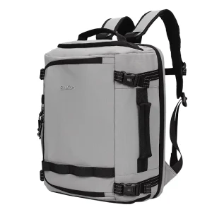 Fashion Zipper Men’s Business Backpack Nylon 17Inch Laptop Capacity Waterproof Backpack
