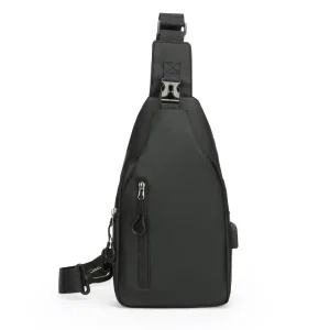 Fashionable All Season Waterproof Men’s Chest Bag Lightweight Riding Crossbody Bag Used for Short Distance Cycling