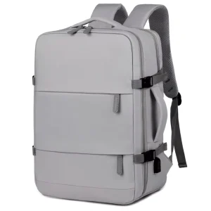 Fashionable Business Unisex Backpack Oxford Waterproof Independent Computer Compartment Large Capacity Laptop Backpack