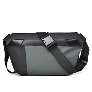 Fashionable Color Matching Crossbody Chest Bags Men’s Portable All-Match Functional Durable Business Commuting Daily