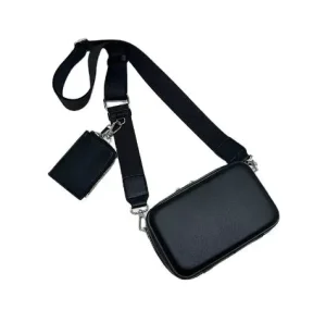 Fashionable Lightweight Comfortable Minimalist Trendy Small Smooth Leather Men’s Mini Casual Men’s Shoulder Bag