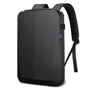 Fashionable Men’s Double shoulder Bag Hard shell Casual Large capacity Computer Backpack