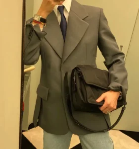 Fashionable Men’s Single shoulder Bag Lightweight and Large capacity Men’s Clutch Bag