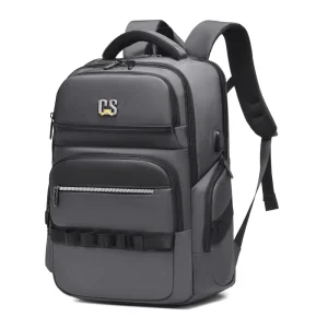 Fashionable Multifunctional Backpack Men Multiple Layers Usb Charging Water Resistence Large Capacity Laptop Backpack