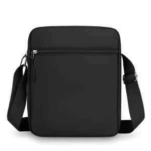 Fashionable One Shoulder Diagonal Business Travel Satchel Multi Layer Zipper Men’s Messenger Bag