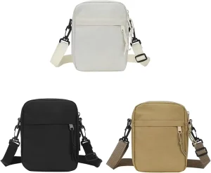 Fashionable Small Men’s Messenger Bags Waterproof Single Shoulder Crossbody Bag Trending Men’s Chest Bag Portable Mobile Bag