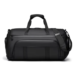 Fashionable Waterproof Portable Foldable Duffel Bag Oxford Material with Zipper Closure for Women and Men’s Sports Gym Travel