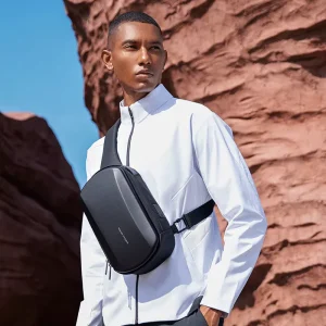 Fast Delivery Customised Crossbody Large Capacity Hard Shell Chest Bag Sling Biker Men’s Backpacks F_MR3991