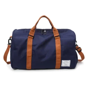 Fitness Canvas Gym Bags Men’s Leisure Sports Handbags Custom Logo Travel Bags