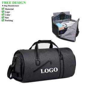 Foldable Premium Business Travel Bag Multifunctional Suit Bag Large Capacity Garment Duffel Bag