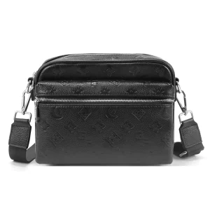 GORFIA Luxury Man Shoulder Bag Genuine Leather Messenger Shoulder Side Bag Leather Crossbody Bag for Men