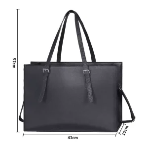 Genuine Leather Business Briefcases Bag For Men Bags Office Business Briefcase Men Leather Bag