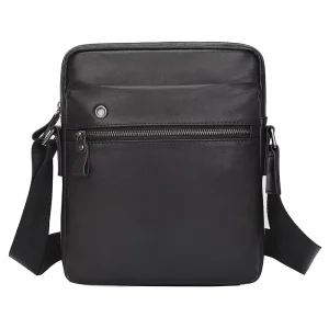 Genuine Leather Large Capacity Bag Waterproof Men’s Messenger Bag Shoulder Crossbody Bag