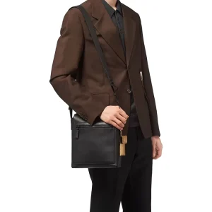 Genuine Leather Shoulder Bag for Men Vintage Messenger Sling Bags Adjustable Straps Male Travel Crossbody Phone Bag
