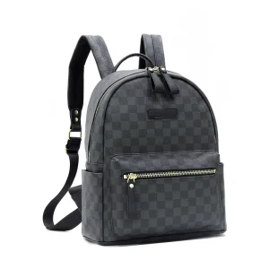 Good Quality Cross border New Men’s Women’s Genuine Leather Light Business Daily Plaid Old Pattern Large Capacity Waterproof