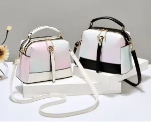Gradient Color Handbag Simple Personality Luxury Design Commuting Shoulder Crossbody Bag