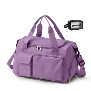 Gym Duffle Bag for Women Men Sports Backpack with Wet & Shoe Compartment Fitness Overnight Weekender Bag