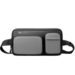 HEROIC KNIGHT Summer Fashion Oxford Material Men’s Crossbody Anti Theft Waterproof Sling Shoulder Bag