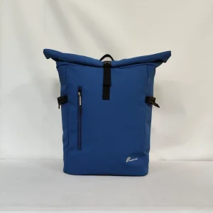 HR21 391 Roll Top Men’s Waterproof Backpack Lightweight Durable Anti Theft Portable for Gym Travel & Daily Commute