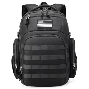 Heavy Duty 3 Day Assault Pack Hiking Rucksack Camping Tactical Backpack Polyester Zipper Waterproof Molle System