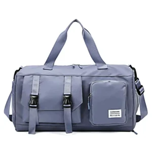 High-Capacity Men’s Sports Gym Bag Dry Wet Separation Pocket Shoe Compartment Waterproof Customized Fashion Zipper for Men Women