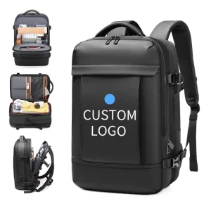 High Comfort Odor Resistant Premium Material Expandable Backpack with USB Port Waterproof Wear resistant Backpack for Business