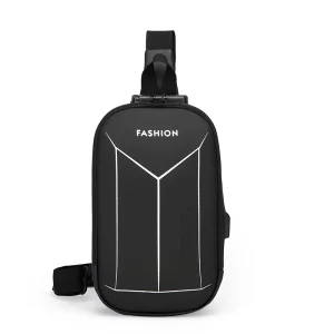High End Men’s Chest Bag Business Travel Lightweight Casual Crossbody Design
