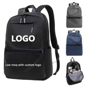 High Quality Custom Logo Lightweight Computer Business Laptop Backpack Large Capacity School Bag Student Backpack