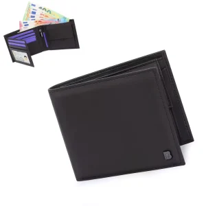 High Quality Custom Slim Bifold Carbon Fiber RFID Wallet Large Capacity ID Card Money Clip Holder Factory Men’s Messenger Bag