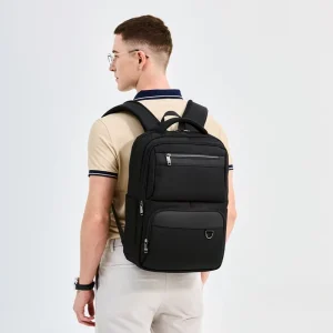 High Quality Customizable Office Backpacks Men’s Waterproof Oxford College Student Laptop Business Luxury Travel Backpack