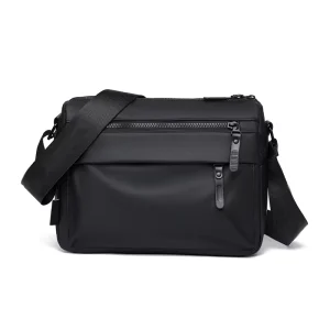 High Quality Factory Custom Crossbody Bag Waterproof Classic Nylon Portable Large Capacity Men’s Messenger Bag