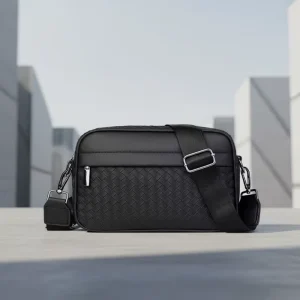 High Quality Factory Custom Shoulder Bag Classic Fashionable Vintage Crossbody Bag Pu Leather Messenger Bag for Men