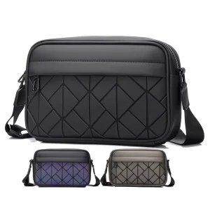 High Quality Factory Waterproof Custom Logo Men Single Shoulder Luxury Crossbody Sling Messenger Bag