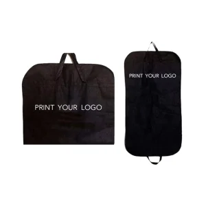 High Quality Foldable Dustproof Travel Closet Organizer Custom Logo Hanging Suit Protective Reusable Clothes Storage Bag