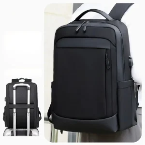 High Quality Laptop Backpack Men’s Laptop Bag Waterproof Computer Backpack Large Capacity High School College Student Schoolbag