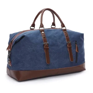High Quality Large Capacity Canvas Men’s Travel Luggage Suitcase Duffel Bag