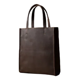 High Quality Men Gender Genuine Leather Tote Bags