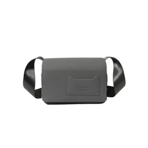 High Quality Men’s Bag Spring New Black Embossed Mini Crossbody Bag Men’s Versatile Small Square Bag Men’s Shoulder