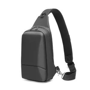 High Quality Men’s Chest Bag EVA Hard Shell Large Capacity Unisex Sling Crossbody Bag Custom Designer Sports Shoulder Bag Summer