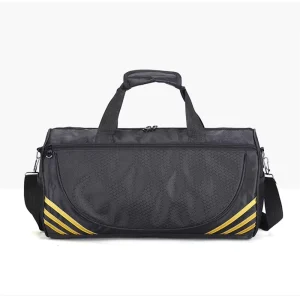High Quality Nylon Waterproof Sports Gym Fitness Custom Logo Men’s Travel Bags Basketball Large Capacity Duffel Bag